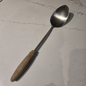 Zara Home Stainless Steel Spoon with Wooden Handle